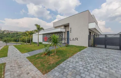 Casa à venda em vinhedo, monte alegre, com 4 suítes, com 393 m², residencial campo de toscana