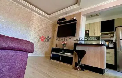 Apartamento à venda em jundiaí, bosque dos jacarandás, com 2 quartos, com 60 m², scalla convivium
