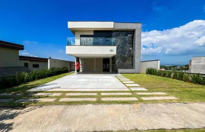 Sobrado à venda e para alugar em itupeva, residencial ibi-aram, com 4 suítes, com 374 m²