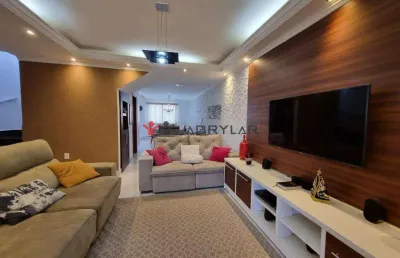 Sobrado à venda em jundiaí, parque residencial jundiaí, com 3 quartos, com 194 m²