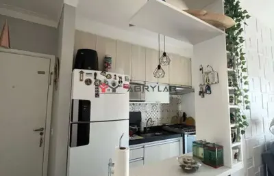 Apartamento à venda em jundiaí, jardim ermida i, com 2 quartos, com 50 m²