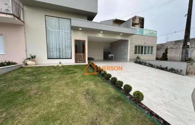 Casa em condomínio fechado com 3 quartos à venda na Avenida Alan Kardec, 1270, Balneário Três Marias, Peruíbe
