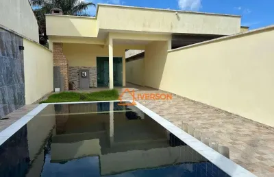 Casa com 3 quartos à venda na Rua Prof Terezinha Rodrigues Kalil, 1200, Parque D'Aville, Peruíbe