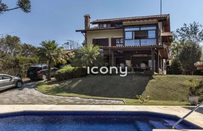 Casa com 3 dormitórios à venda por r$ 1.950.000,00 - itaipava - petrópolis/rj