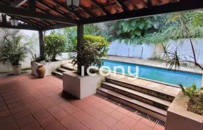 Casa com 4 dormitórios à venda, 300 m² por r$ 1.260.000,00 - laranjeiras - rio de janeiro/rj