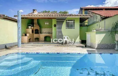 Casa com 3 dormitórios à venda, 133 m² por r$ 630.000,00 - jardim atlântico oeste (itaipuaçu) - maricá/rj