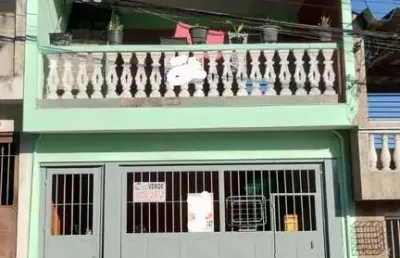 Casa com 7 quartos à venda na rua adamantina, jardim dom josé, embu das artes, 300 m2 por r$ 500.000