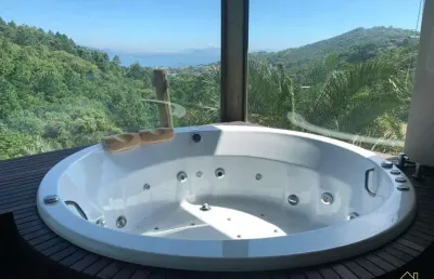 Casa alto padrão para venda em praia da silveira garopaba-sc