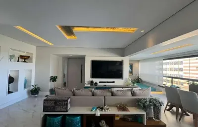 Apartamento no lumno greenville, 4 suítes, 3 vagas, varanda gourmet, 225m², climatizado, fino acabamento, suíte master. agende sua visita!