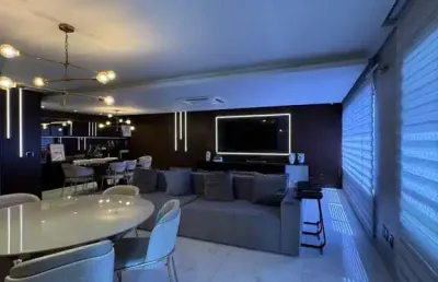 Mansão ministro joão mendes 165m², varanda integrada, climatizado, 3 suítes, píer e teleférico, finamente decorado, 3 vagas. agende sua visita!