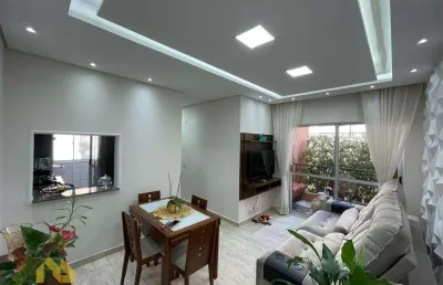 Apartamento para venda em mogi das cruzes, centro, 2 dormitórios, 1 banheiro, 1 vaga