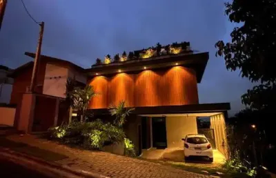 Casa em condomínio para venda em mogi das cruzes, cezar de souza, 4 dormitórios, 3 suítes, 5 banheiros, 4 vagas