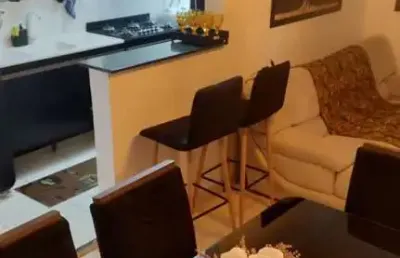 Apartamento para locação em mogi das cruzes, loteamento mogilar, 2 dormitórios, 1 banheiro, 1 vaga