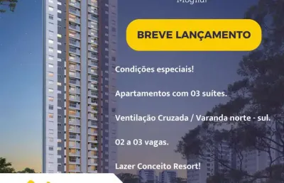Apartamento para venda em mogi das cruzes, jardim marica, 3 dormitórios, 3 suítes, 4 banheiros, 3 vagas