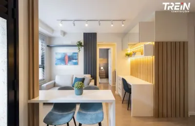 Apartamento com 1 quarto à venda na rua reinaldino schaffenberg de quadros, 201, centro, curitiba, 34 m2 por r$ 489.138