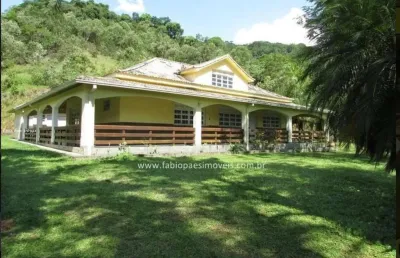 Fazenda para venda em cachoeiras de macacu, papucaia, 5 dormitórios, 1 suíte, 2 banheiros, 2 vagas