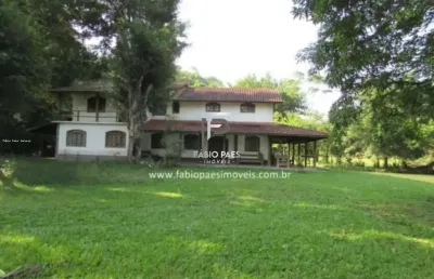 Fazenda para venda em cachoeiras de macacu, papucaia, 4 dormitórios, 3 suítes, 4 banheiros, 4 vagas