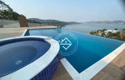 Chácara com 4 dormitórios à venda, 3000 m² por r$ 7.000.000,00 - paraíso de igaratá - igaratá/sp