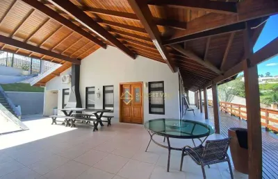 Chácara com 3 dormitórios à venda, 975 m²  - paraíso de igaratá - igaratá/sp