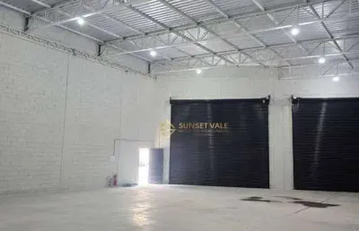 Galpão para alugar, 500 m² malak assad - jardim santa maria - jacareí/sp