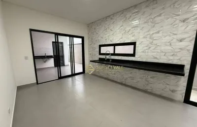 Linda casa com 3 dormitórios à venda, 134 m² por r$ 850.000 - residencial fogaça - jacareí/sp