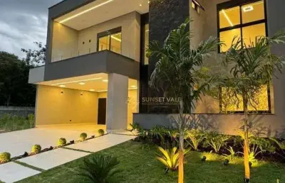 Jardim do golfe , linda casa com 4 dormitórios à venda, 402 m² - jardim do golfe - são josé dos campos/sp