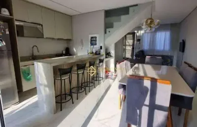 Lindo sobrado com 3 dormitórios à venda, 109 m² por r$ 650.000 - saint marie residence- jardim santa maria - jacareí/sp