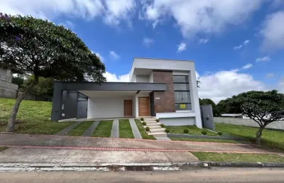 Casa linear de 4 quartos em condomínio fechado - residencial alvim