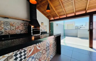 Cobertura de 3 quartos com área gourmet no jardim laranjeiras