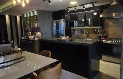 Apartamento 108m² - 3 quartos sendo 1 suite - condomínio central parque - bairro popular - cuiabá-mt