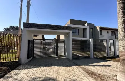 Sobrado para venda em curitiba, santa cândida, 3 dormitórios, 1 suíte, 3 banheiros, 2 vagas