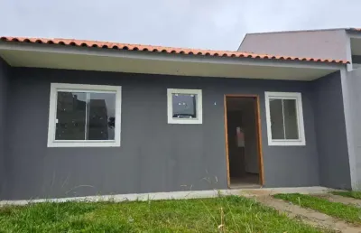 Casa para venda em colombo, campo pequeno, 3 dormitórios, 1 banheiro, 2 vagas