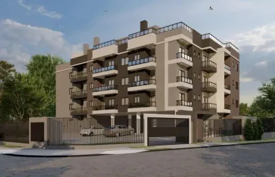 Apartamento para venda em pinhais, centro, 2 dormitórios, 1 banheiro, 1 vaga