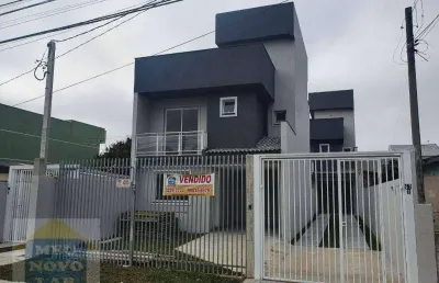 Sobrado com 3 dormitórios à venda, 120 m² por r$ 680.000,00 - fazendinha - curitiba/pr