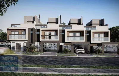 Sobrado com 3 dormitórios à venda, 183 m² por r$ 1.549.900,00 - santa felicidade - curitiba/pr