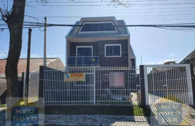 Sobrado com 3 dormitórios à venda, 127 m² por r$ 665.000,00 - fazendinha - curitiba/pr