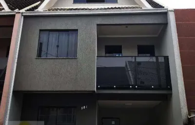 Sobrado com 3 dormitórios à venda, 144 m² por r$ 750.000,00 - cidade industrial - curitiba/pr