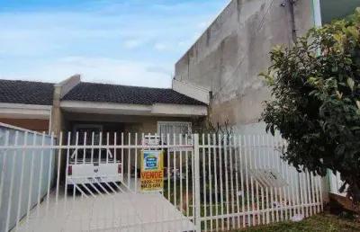 Casa com 2 dormitórios à venda, 54 m² por r$ 280.000,00 - gralha azul - fazenda rio grande/pr