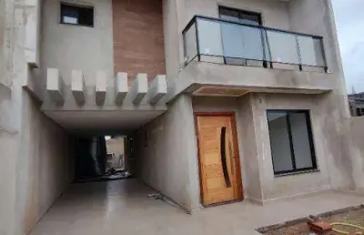 Sobrado com 3 dormitórios à venda, 220 m² por r$ 1.400.000,00 - pioneiros - fazenda rio grande/pr