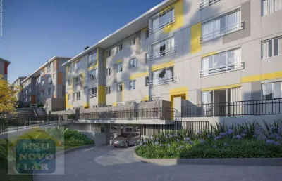 Apartamento com 2 dormitórios à venda, 48 m² por r$ 311.100,00 - santa cândida - curitiba/pr