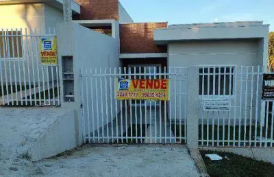 Casa com 2 dormitórios à venda, 55 m² por r$ 339.000 - gralha azul - fazenda rio grande/pr a 1km da havan  e max atacado
