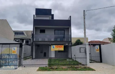 Sobrado com 3 dormitórios à venda, 152 m² por r$ 780.000,00 - fazendinha - curitiba/pr
