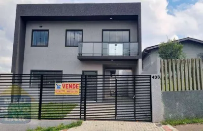 Sobrado com 3 dormitórios à venda, 92 m² por r$ 450.000,00 - capela velha - araucária/pr