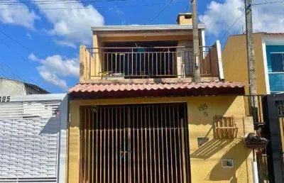 Sobrado com 2 dormitórios à venda, 90 m² por r$ 279.000,00 - campo de santana - curitiba/pr