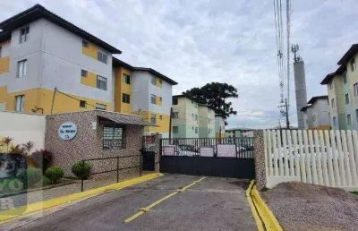 Apartamento com 2 dormitórios à venda, 48 m² por r$ 185.000,00 - campo de santana - curitiba/pr