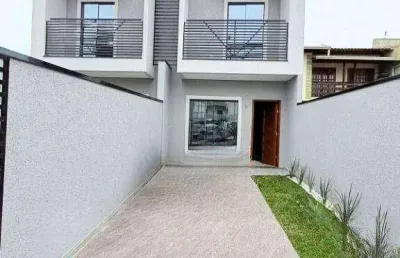 Sobrado novo com 3 quartos no campo de santana – 84m², churrasqueira, gesso e porcelanato