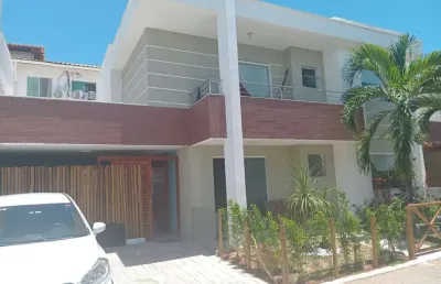 Casa em condomínio para venda em lauro de freitas, buraquinho, 4 dormitórios, 4 suítes, 5 banheiros, 2 vagas