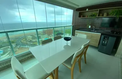Apartamento frente mar para venda em salvador, jardim armação, 3 dormitórios, 1 suíte, 2 banheiros, 3 vagas