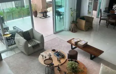 Casa em condomínio para locação em salvador, alphaville ii, 4 dormitórios, 3 suítes, 6 banheiros, 3 vagas