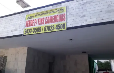 Imóvel comercial 168 m2, 2 salas, 3 quartos, terreno plano com 504 m2,  próximo ao shopping